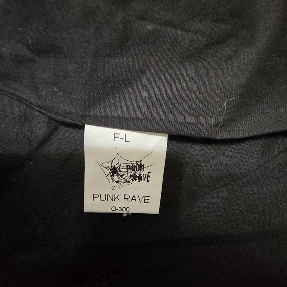 PUNK RAVE The Secret Order Dress Black Women's Small Goth Punk Grunge Emo - Picture 15 of 16